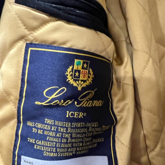 Loro Piana Icer Storm System 100% Cashmere Coat Black Size XL MSRP $5,500 - Picture 4 of 6